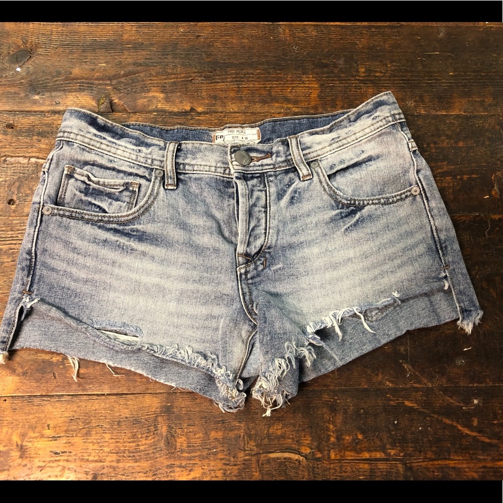 Free people cutoff shorts size 26